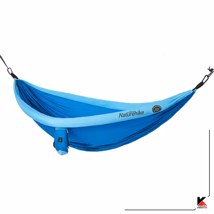 تخت آویز دو نفره نیچرهایک مدل DC-02 Pipe inflate