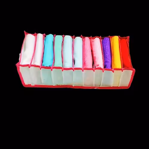 نظم دهنده 
سایز اسمال(یازده خانه) مناسب برای لباس زیر و جوراب