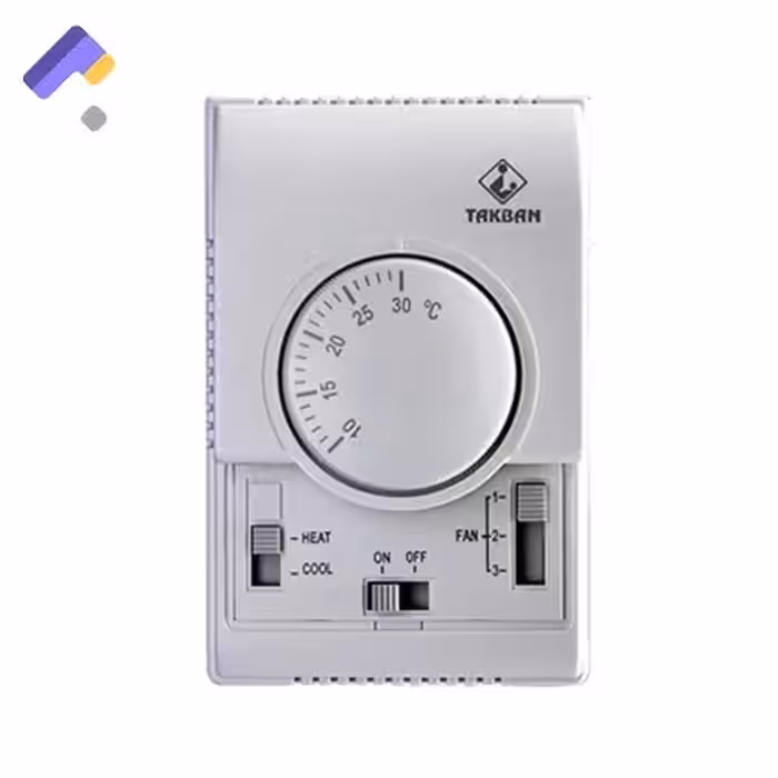 ترموستات اتاقی دیسکی تکبان مدل TCR500