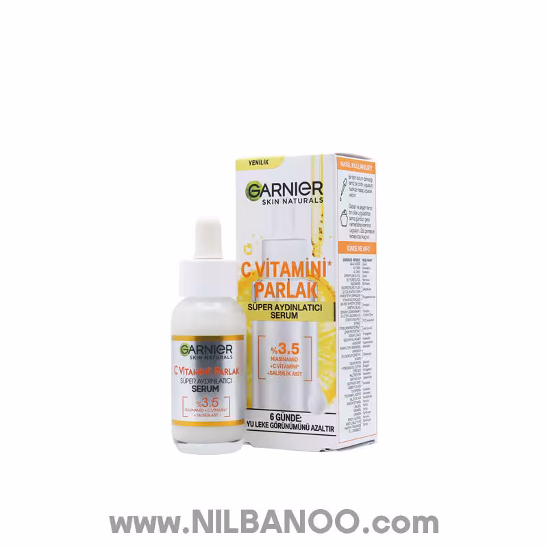 سرم صورت گارنیر مدل VITAMIN C