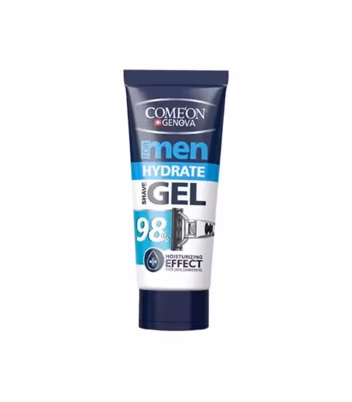 ژل اصلاح آبرسان آقایان کامان مخصوص پوست خشک و نرمال COME’ON Hydrate Gel for men Gel