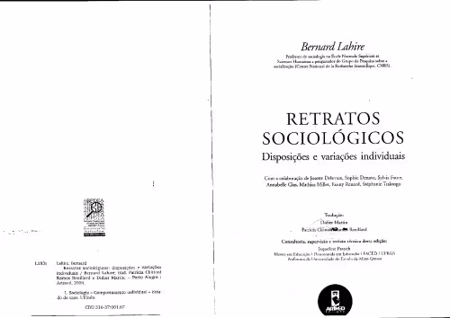 خرید و دانلود نسخه کامل کتاب Retratos Sociológicos: disposições e variações individuais