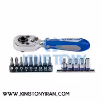 کینگ تونی 2515MR ست بکس و بیت 1/4 درایو 15 عددی