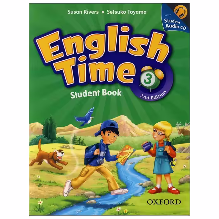 کتاب English Time 3 2nd اثر Susan Rivers and Setsuko Toyama انتشارات OXFORD