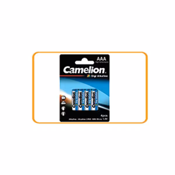 باتری نیم قلمی دیجی آلکالاین 4 تایی کملیون