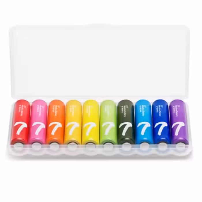 باتری نیم قلمی آلکالاین شیائومی مدل ZI7 بسته 10 عددی