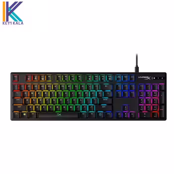 کیبورد مکانیکال گیمینگ هایپر ایکس HyperX  keyboard  Alloy  Origins RGB  Mechanical  RED Switch
