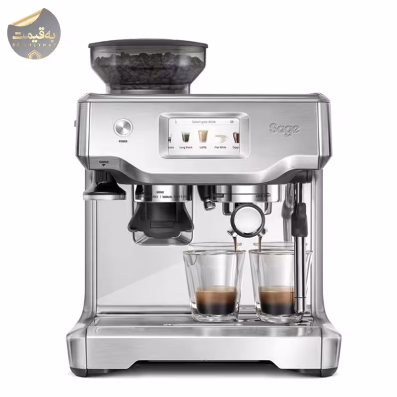 اسپرسوساز سيج مدل SES880BSS2GUK1 ا SAGE Espresso Maker