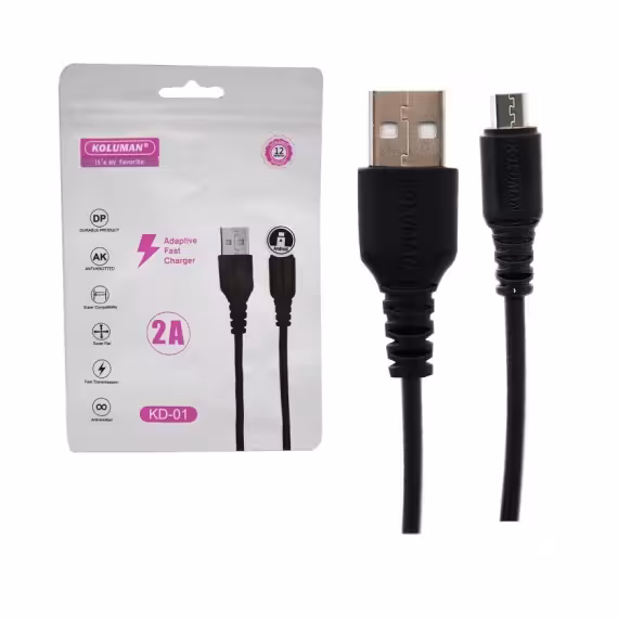 کابل اندروید کلومن (KOLUMAN) مدل KD-01