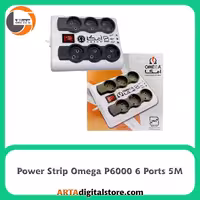 محافظ برق Omega P6000 6 Ports طول 5M