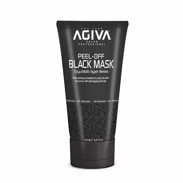 ماسک صورت زغالی آگیوا مدل Black 150 میلی لیتر