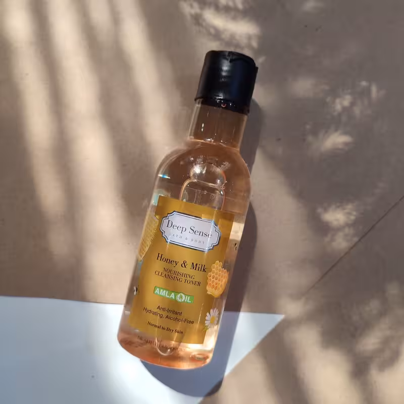 تونر پاک کننده و مرطوب کننده شیر و عسل Honey And Milk Cleansing Toner