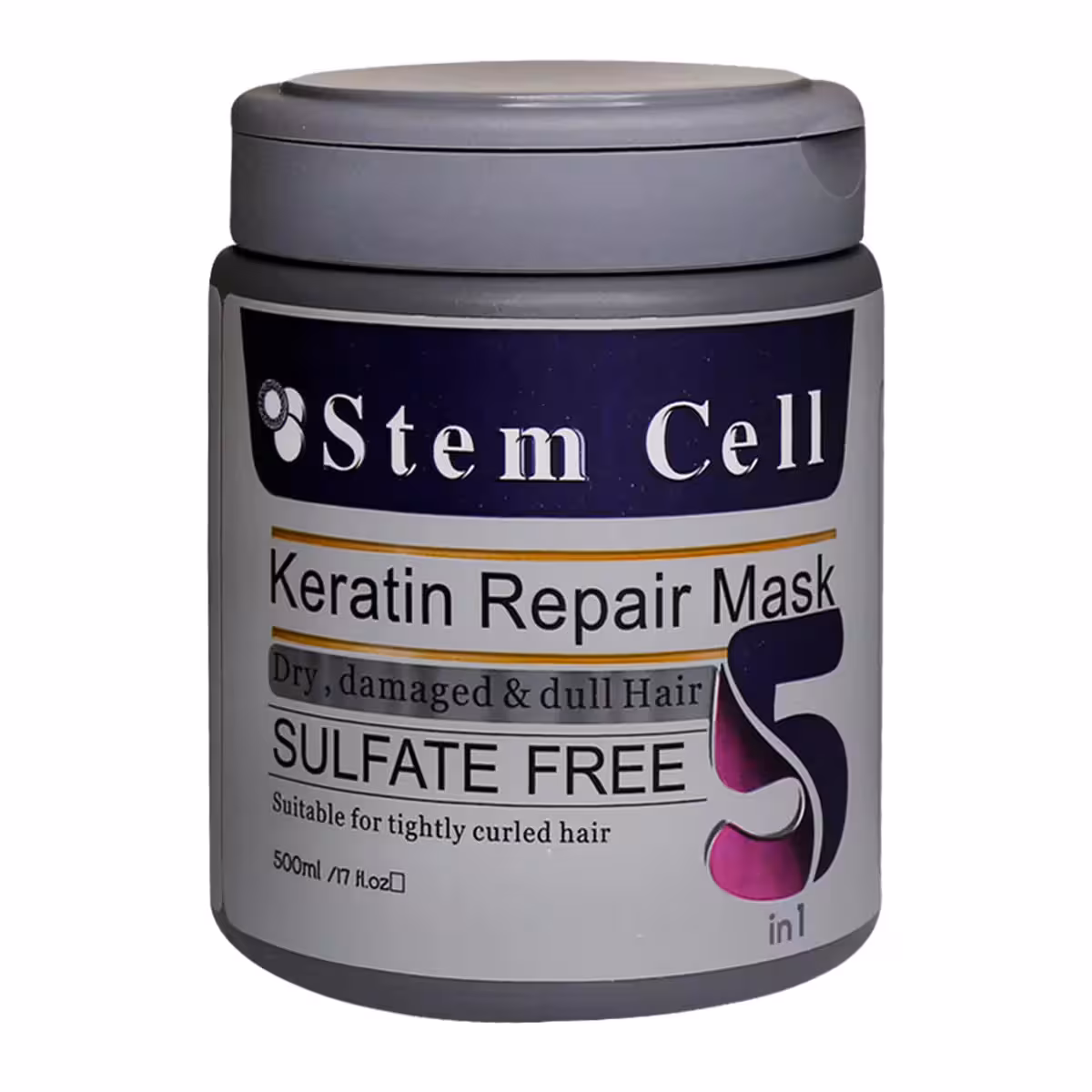 ماسک مو مخصوص موهای خشک و آسیب دیده حجم 500 میلی لیتر استم سل