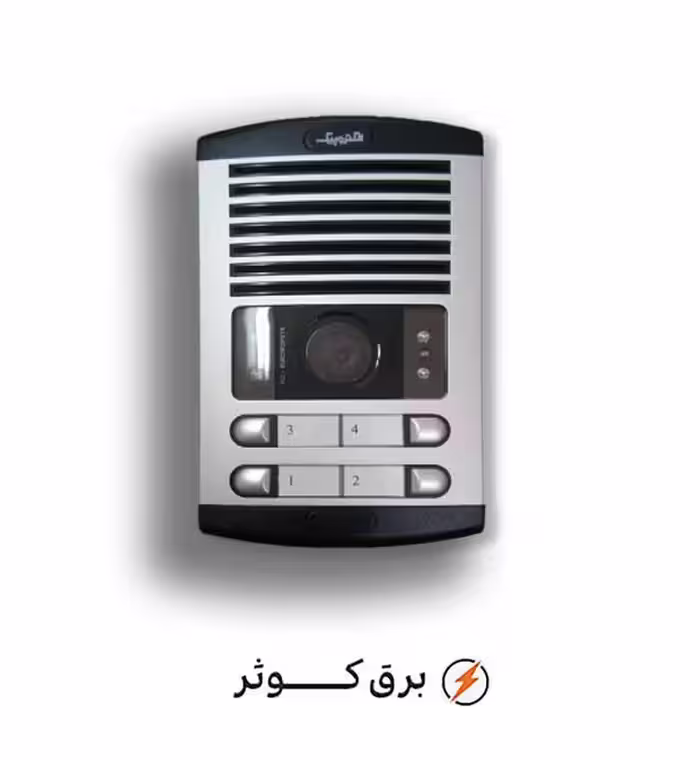 آیفون الکتروپیک پنل 4 طبقه افقی 1086 تصویری