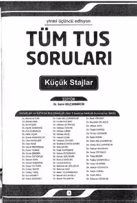 خرید و دانلود نسخه کامل کتاب Tüm Tus Soruları Küçük Stajlar