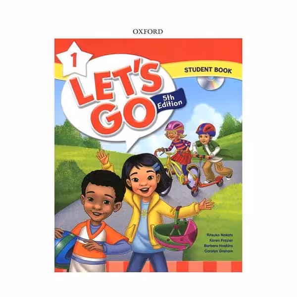 خرید کتاب Lets Go 1 ویرایش پنجم   SB WB DVD
