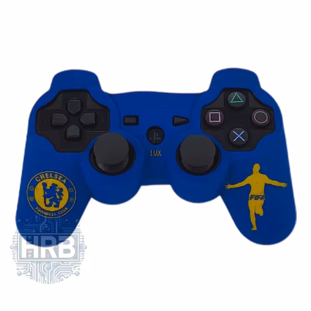 روکش دسته ژله ای PS2/PS3 طرح Chelsea