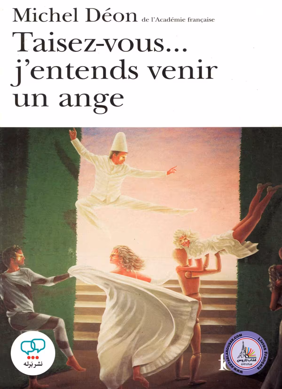 کتاب داستان کوتاه فرانسوی Taisez-vous… jentends venir un ange