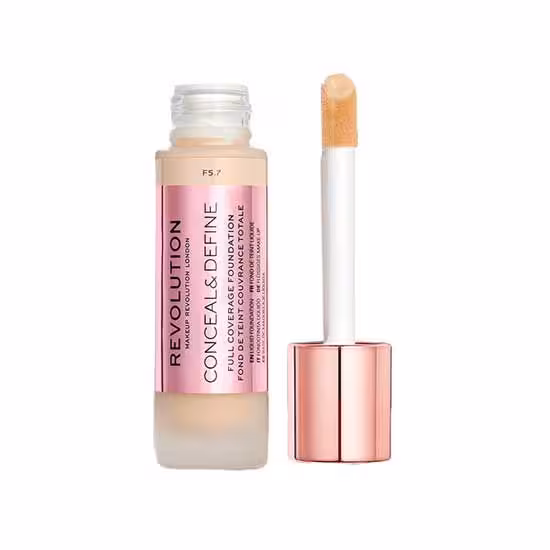 کرم پودر کانسیل اند دیفاین رولوشن شماره REVOLUTION conceal and define foundation F5.7