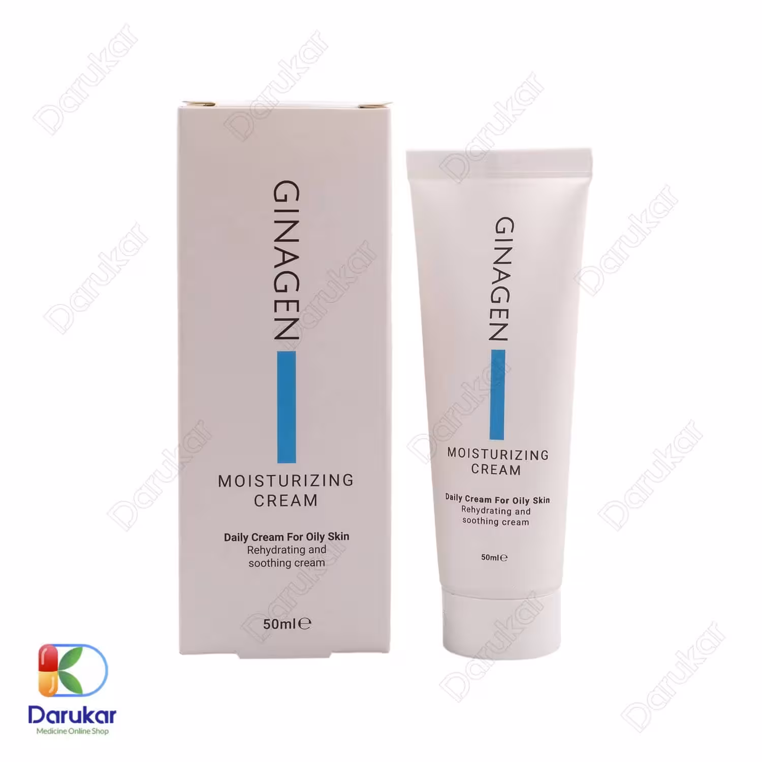 کرم مرطوب کننده پوست چرب ژیناژن