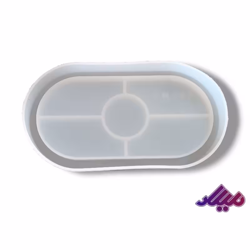 قالب سیلیکونی بیضی لبه دار وارداتی 18*10 سانت