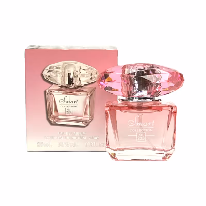 عطر جیبی اسمارت کالکشن زنانه  مدل ورساچه برایت کریستال کد 225 حجم 25 میلی لیتر