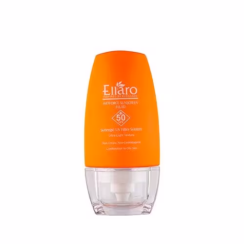 فلوئید ضد آفتاب وت فورس SPF50 الارو مناسب پوست چرب و مختلط(50 میل)