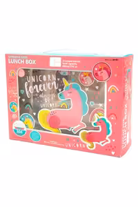 ظرف غذای داخل استیل 800 میل طرح اسب تک شاخ کد u2087