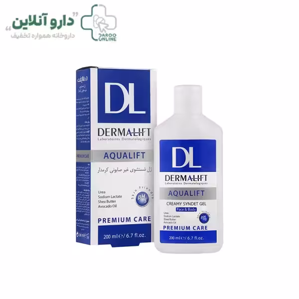 ژل شستشوی غیر صابونی کرمدار درمالیفت