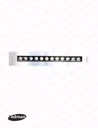 چراغ استخری توکار مستطیلی فول کالر استیل 36 وات لدمان