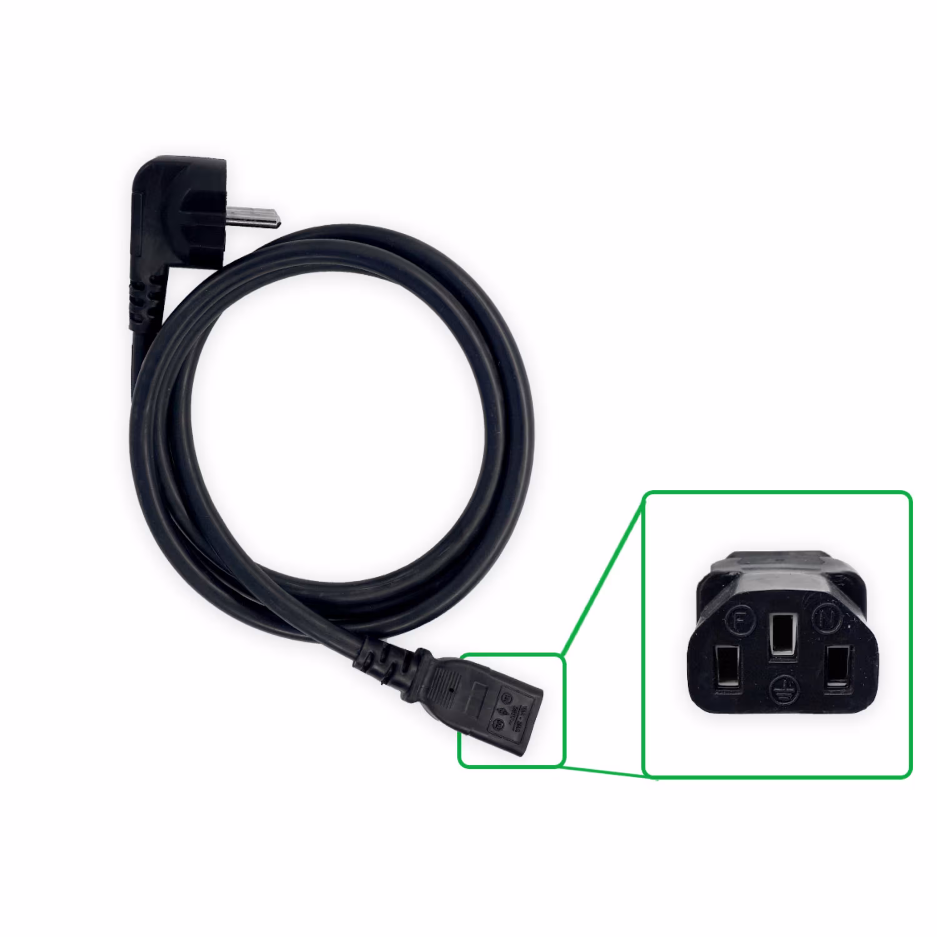 کابل برق آمپر بالای چای ساز 16 آمپر واقعی