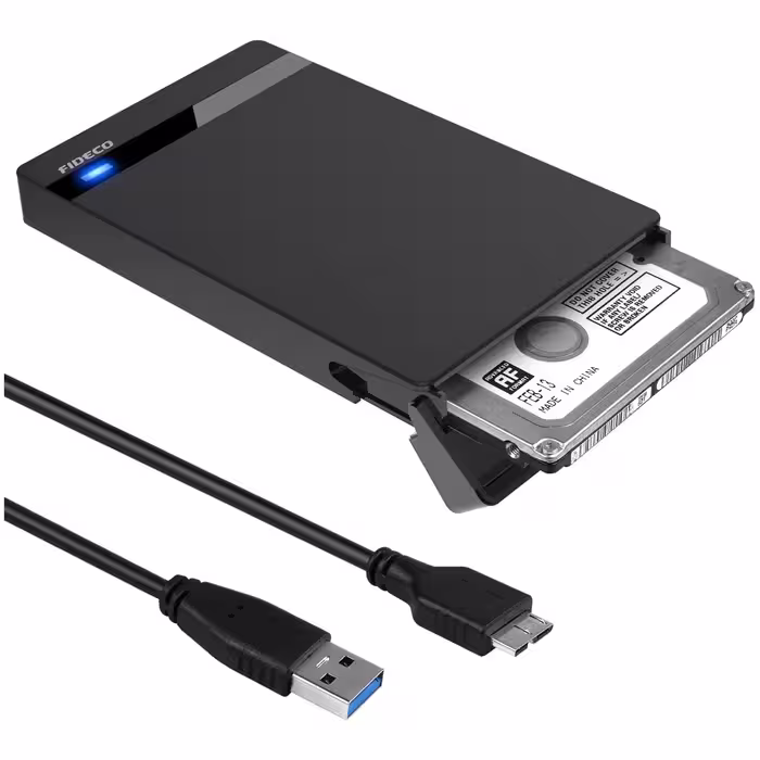 باکس هارد 2.5 فیدکو USB 3.0 to SATA HDD Box External FIDECO