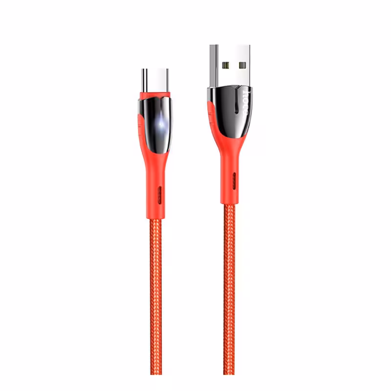 کابل تبدیل USB به USB-C هوکو مدل U89 طول 1.2 متر