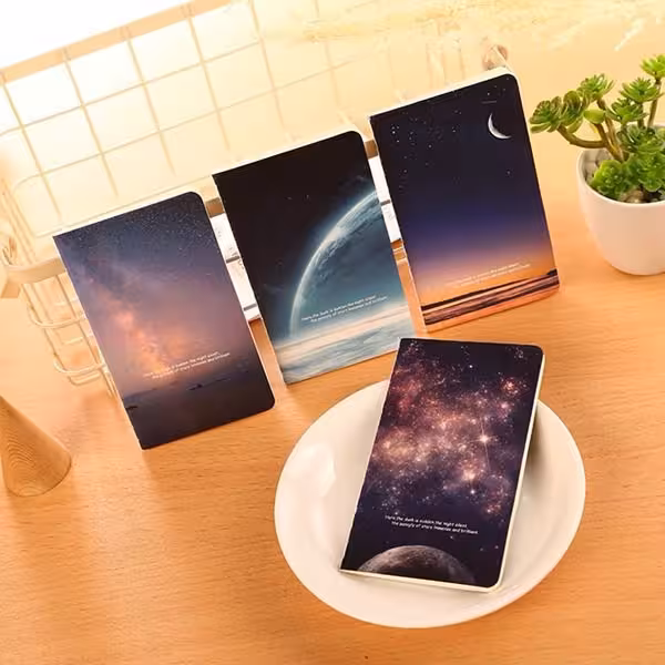 دفترچه یادداشت کوچیک کهکشان Space Small Memo