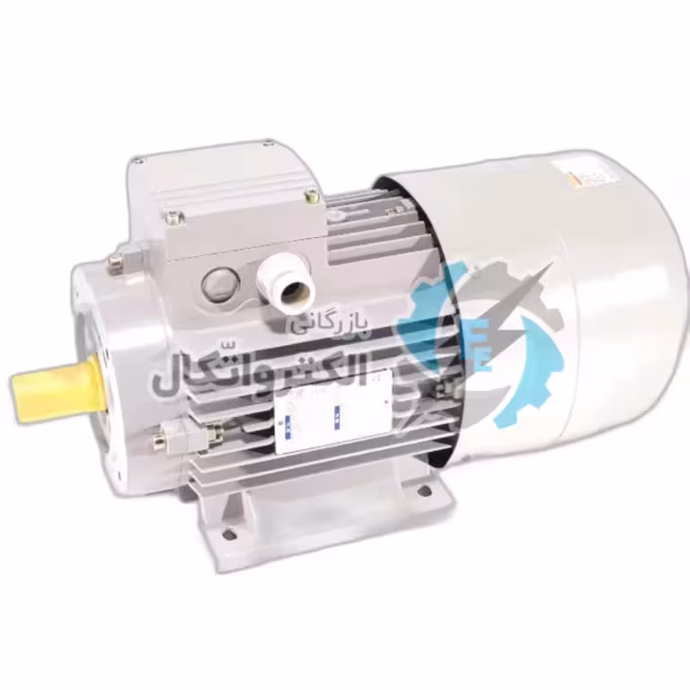 الکتروموتور ترمزدار 1.5 کیلووات (2اسب)1450دور پایه دار نیم فلنج B14 PSP-GL با ترمز 12VDC یا 24VDC