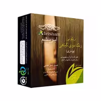 رنگ موی زیتونی 100% گیاهی ابریشم