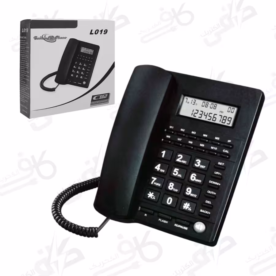 تلفن | مدل L019 | مشکی