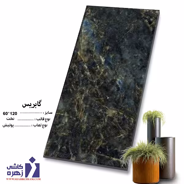 سرامیک گابریس 120*60 کاشی زهره
