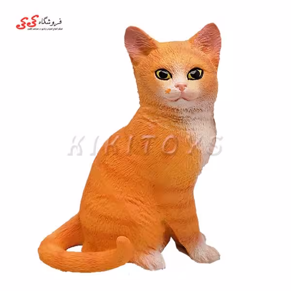 فیگور حیوانات گربه نشسته fiquer of cat 1104