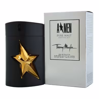 عطر و ادکلن مردانه تیری موگلر من پیور مالت کریشن ادوتویلت THIERRY MUGLER A MEN PURE MALT CREATION EDT FOR MEN