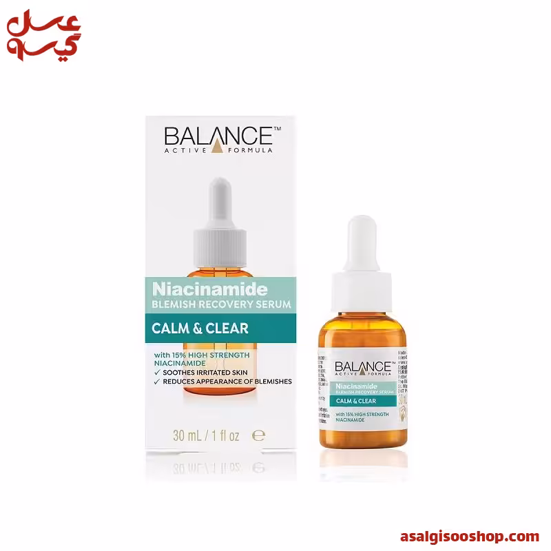 سرم نیاسینامید 15% بالانس ضد جوش و لک و شفاف کننده حجم 30ml-کد1063