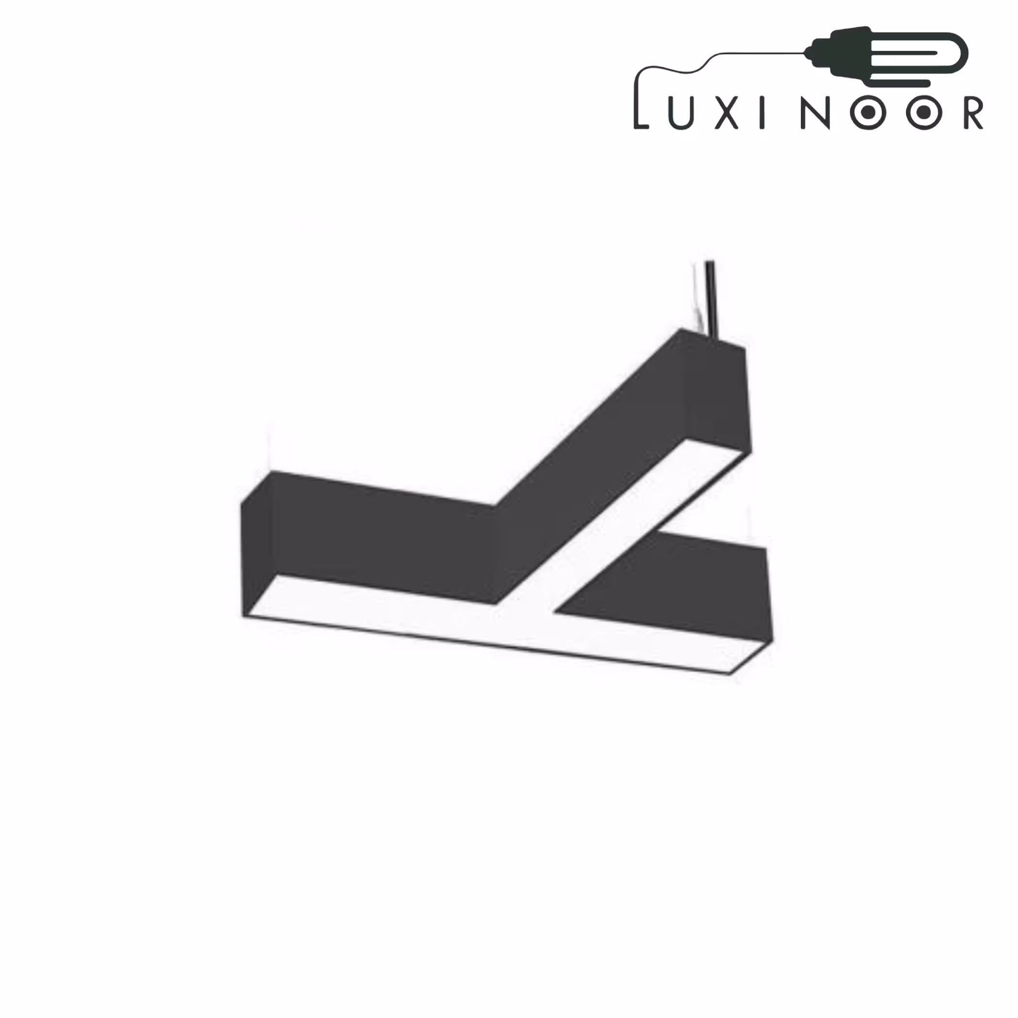 چراع لاینر آویز طرح تی 240 وات FEC-120/80M-L5050T