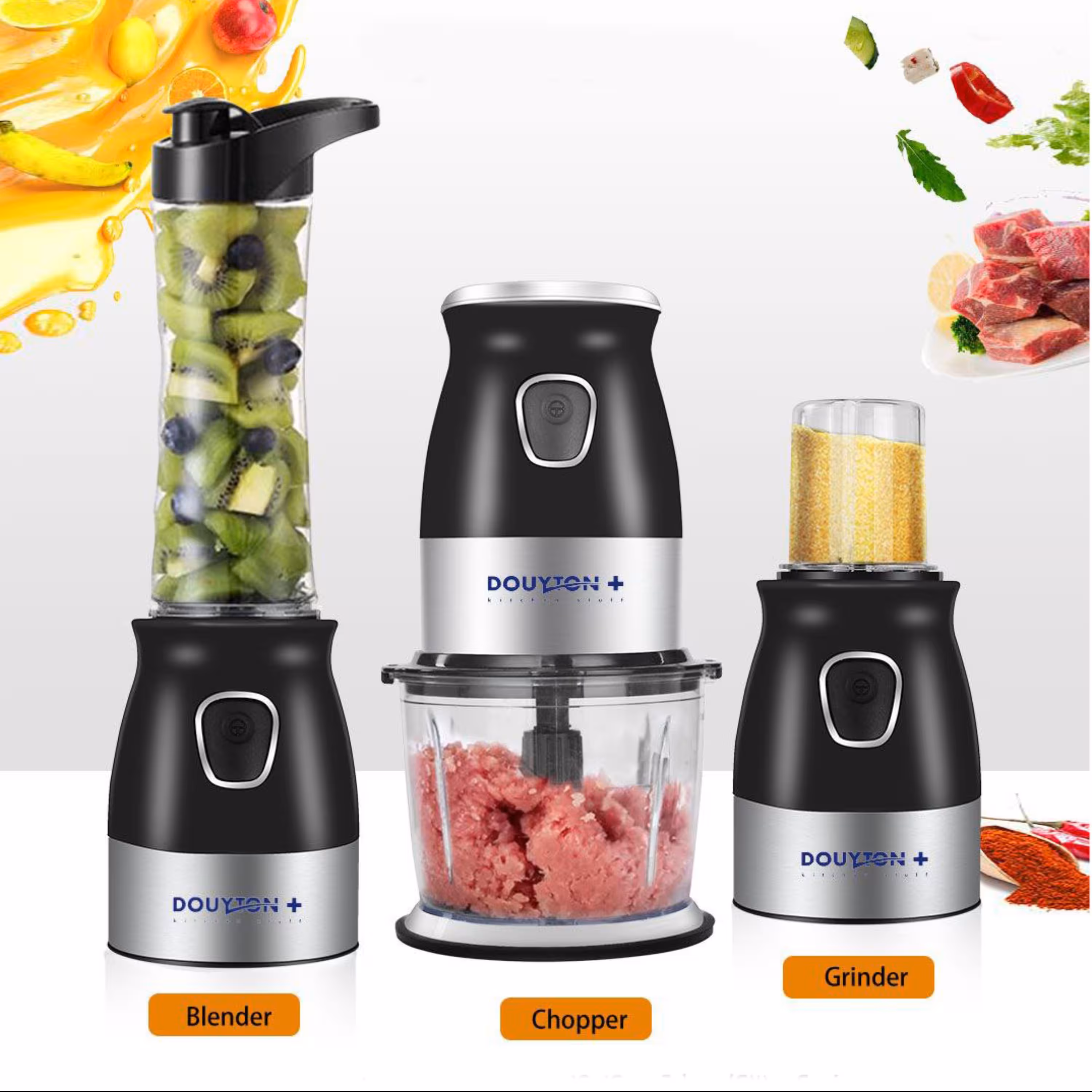 غذاساز سه کاره دایتون پلاس مدل DP-404 با ضمانت 18 ماهه