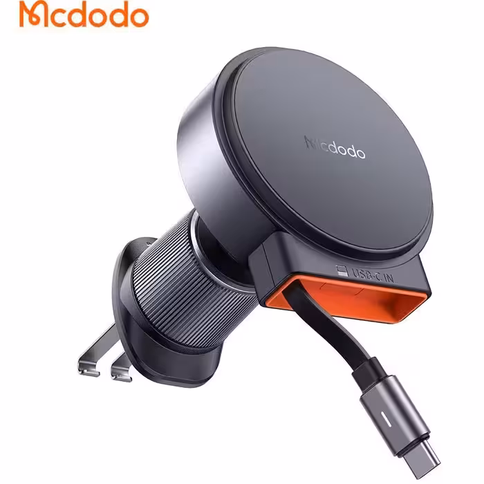 هولدر و شارژر وایرلس دریچه کولری مگنتی مک دودو Mcdodo Magnetic Wireless Car Charger CH-3000