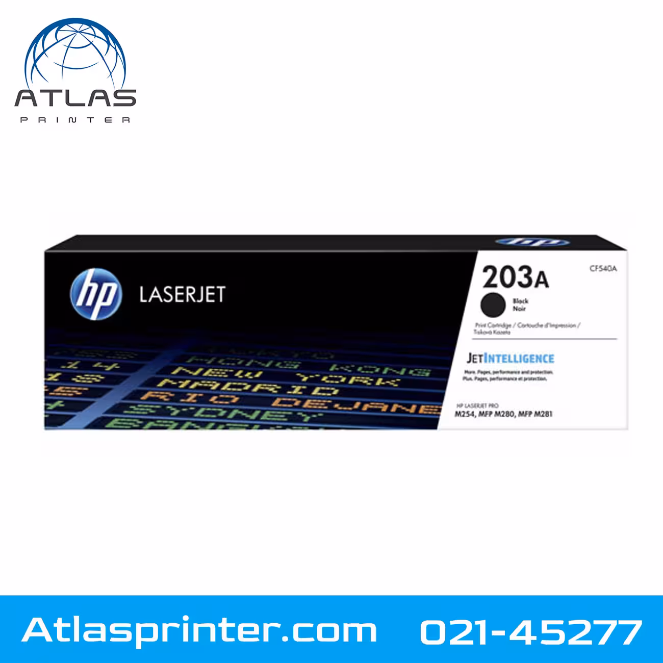 کارتریج لیزری اچ پی HP 203A مشکی