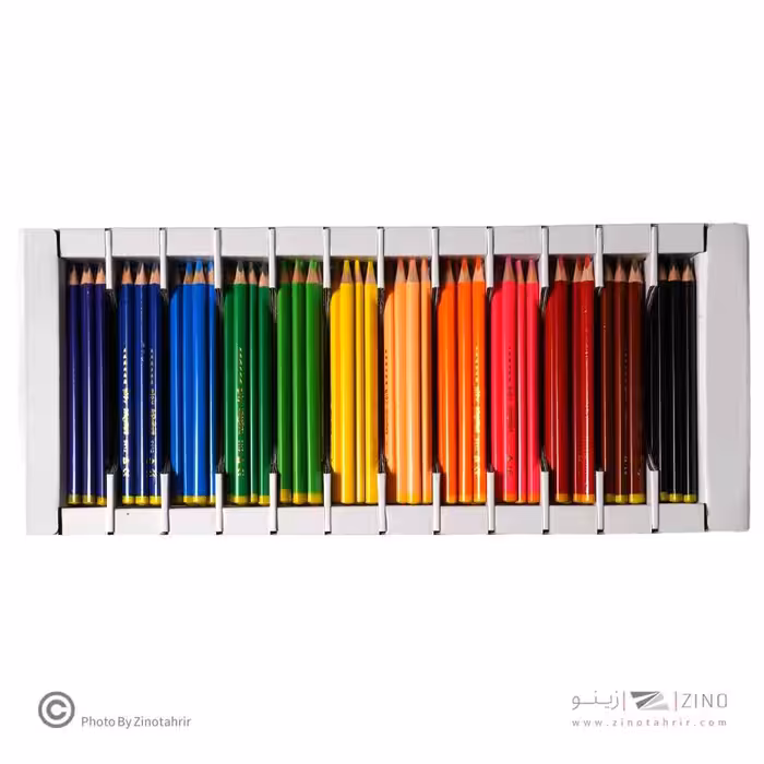 مدادرنگی12رنگ جعبه مقوایی (بسته144عددی) اسکول فنز کد92453