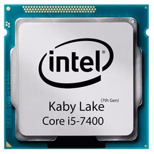 پردازنده مرکزی اینتل سری Kaby Lake مدل Core i5-7400 Tray کارکرده
