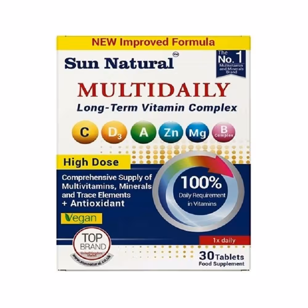 قرص مولتی دیلی سان نچرال 30 عددی | Sun Natural Multi Daily