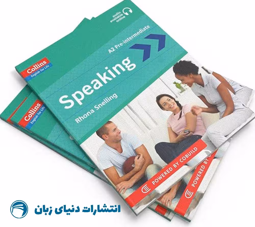 کتاب Collins English for Life Speaking A2 Pre-intermediate – آموزش مکالمه با انگلیسی زنده و روزمره (چاپ رنگی)