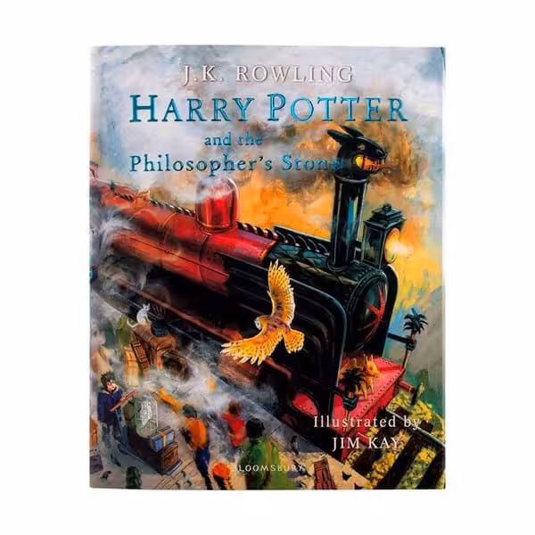 کتاب رمان مصور Harry Potter and the philosophers stone book 1